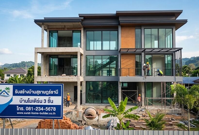 รับสร้างบ้าน-จังหวัดสุราษร์ธานี